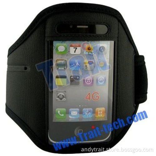 Gym Sport Armband Case for iPhone 4 4G 4S Gen OS(Black)